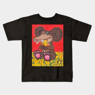 Cheburashka bear Child of Gena and Cheburashka Kids T-Shirt